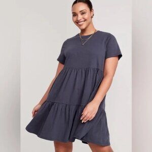 Old Navy EveryWear Tiered Mini Swing Dress 3X